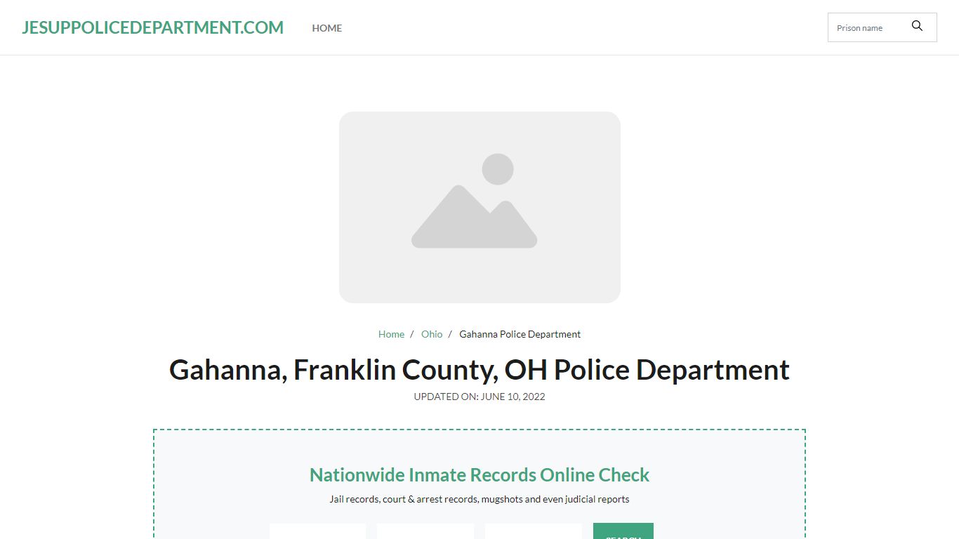 Gahanna, OH Police - City Jail Inmates, Arrests